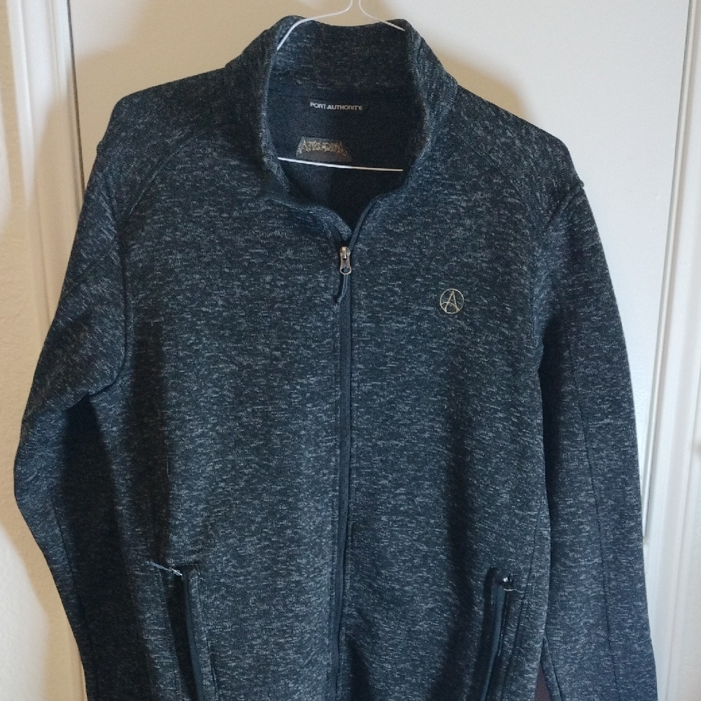 Dark Gray Zip-Up Jacket